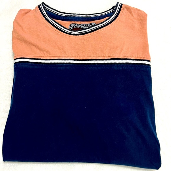 Blue and pink t-shirt by Distortion - Picture 1 of 5